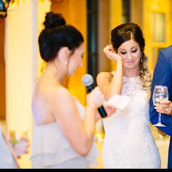 Champagne full length dress - Picture 3 of 3